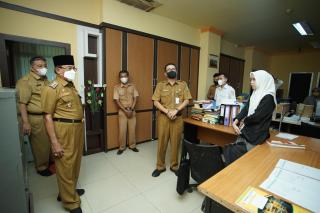 Bupati Inhil Sidak Kehadiran ASN Pasca Libur Idulfitri