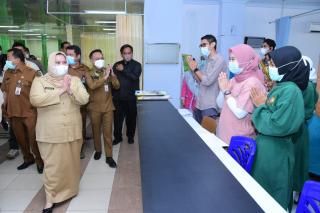 Pasca Libur Lebaran, Bupati Bengkalis Kasmarni Langsung Tinjau Pelayanan Publik