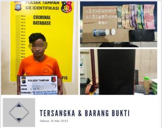 Pemuda Pekanbaru Ngaku Ke Polisi, 23 Paket Sabu Siap Edar Dibeli di Jalan Agus Salim