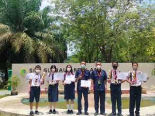 SMP Global Andalan Pelalawan Boyong Penghargaan Olimpiade Nasional
