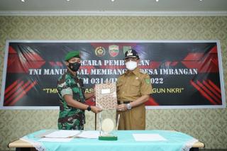Bupati Wardan Berharap TMMD Imbangan Bisa Bangkitkan Semangat Gotong Royong di Inhil
