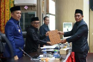 DPRD Meranti Gelar Rapat Paripurna Laporan Pansus Terhadap LKPj Kepala Daerah Tahun Anggaran 2021