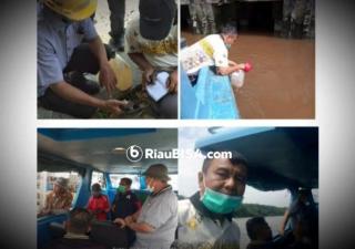 Warga Kecewa dan Sebut Kinerja DLH Siak Kurang Profesional Terkait Tercemarnya Air Sungai
