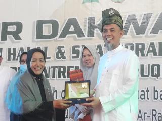Hadiri Tour Dakwah Halal Bi Halal Ponpes Al-Faruqi, Ini Harapan Wako Dumai