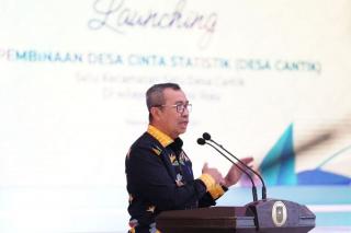 Gubri Dorong Setiap Desa di Riau Jadi Desa Cinta Statistik