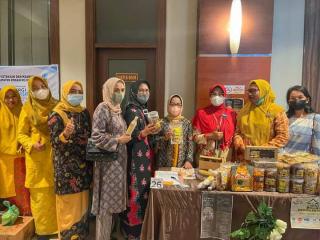 Olahan Biji Getah Khas Bengkalis Ini Digemari Pengunjung Pameran Arsip Nasional