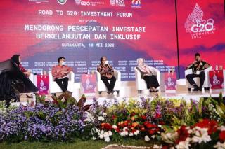 Jadi Pembicara Pada Forum Presidensi G20 di Solo, Bupati Alfedri Paparkan Investasi Hijau
