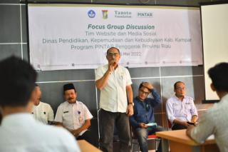 Tingkatkan Mutu Guru dan Kepala Sekolah, Pemkab Kampar Bersama Tanoto Foundation Gelar FGD