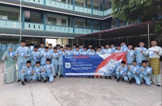 MTs Pondok Pesantren KH. Ahmad Dahlan Kuansing Terima Penghargaan sebagai Sekolah Aktif Literasi Nasional