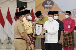 Selamat! Kabupaten Inhil Terbaik II Pembangunan Daerah Provinsi Riau Tahun 2022