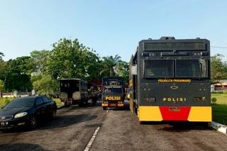 400 Lebih Personel Gabungan Amankan Pelantikan Pj Wali Kota Pekanbaru dan Pj Bupati Kampar