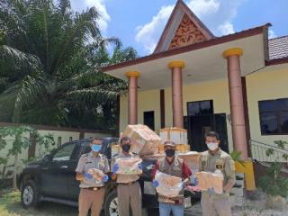 Balai Karantina Pekanbaru Amankan 11 Box Daging Babi Asal Batam Tanpa Dokumen