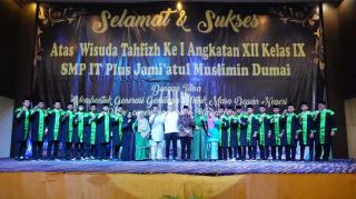 Hadiri Wisuda Tahfidz, Wako Ingin Alquran Hidup di Hati Masyarakat Dumai