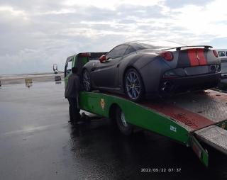 Harganya Rp3,5 Miliar, Ini Penampakan Mobil Ferrari California Milik Indra Kenz yang Disita Polisi