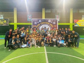 HMTS Polbeng Gelar Civil Festival 2022, Ada Lomba Autocad dan Futsal