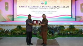 Ramah Tamah Bersama Pangdam I/BB, Gubri Sampaikan Kondisi Riau