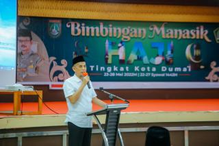 Buka Kegiatan Manasik Haji, Wako Paisal: Titip Doa untuk Dumai