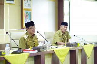 Bupati Pimpin Rakor Upaya Pembebasan Lahan Masyarakat Pada Kawasan Hutan
