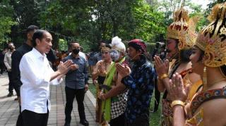 Pandemi Melandai, Presiden Harap Aktivitas Seni dan Budaya Bangkit