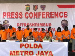 Polisi Ungkap Kasus Pinjol Ilegal, 11 Orang Jadi Tersangka