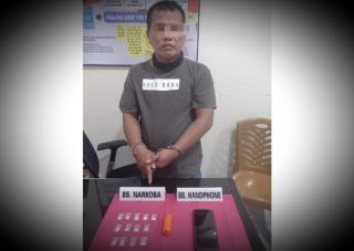 Simpan 13 Paket Sabu, Warga Asal Tapung Hulu Ditangkap Polres Kampar