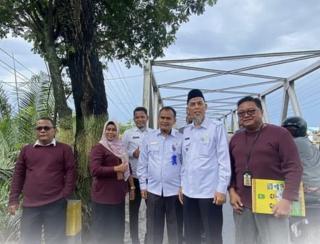 Wako Dumai Apresiasi Sejumlah Perusahaan yang Siap Bantu Perbaiki Jalan Purnama - Lubuk Gaung