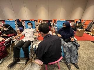 Gelar Donor Darah, KDD Riau Kompleks Kumpulkan 777 Kantong DarahÂ 