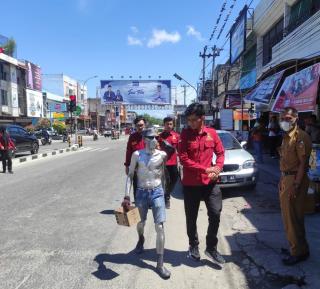 Gelar Razia, Dinsos Amankan Dua Gepeng