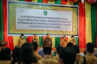 Sekdako Lantik 498 Pejabat Baru Pemko Dumai