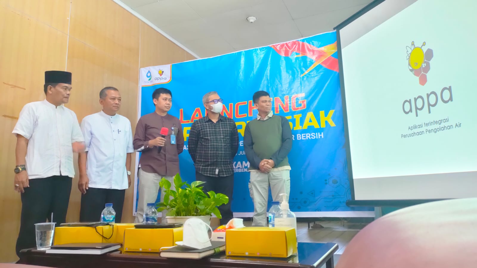 Perumdam Tirta Siak Launching APPA Guna Permudah Layanan ke Masyarakat