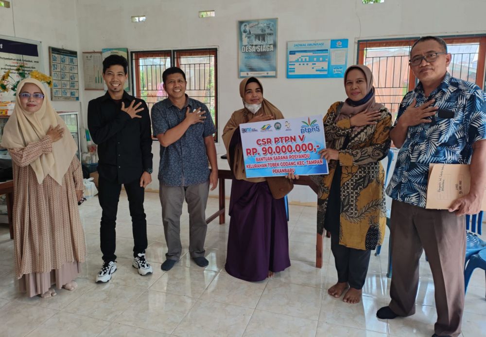 Perangi Stunting, 6 Posyandu di Pekanbaru Dapat Bantuan