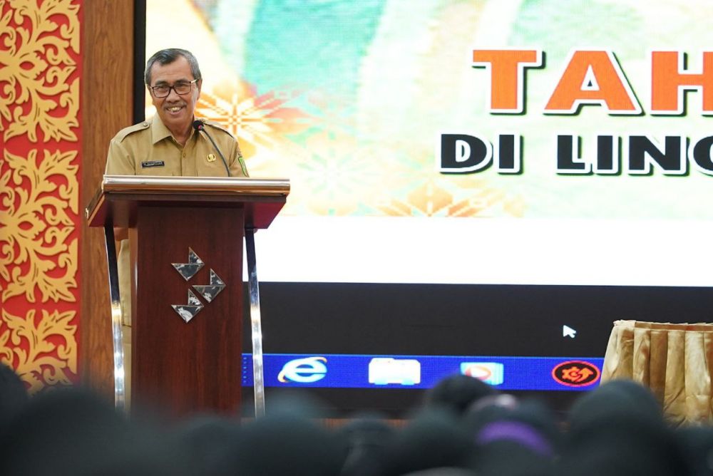 Riau Level 1 COVID-19, Gubri Syamsuar: Tetap Hati-hati dan Ikuti Perkembangannya