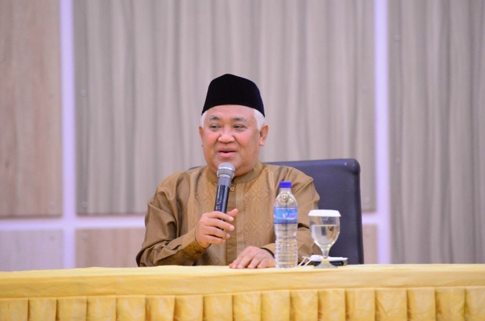 Din Syamsuddin Sebut Kerukunan Umat Muslim di Riau Jadi Percontohan