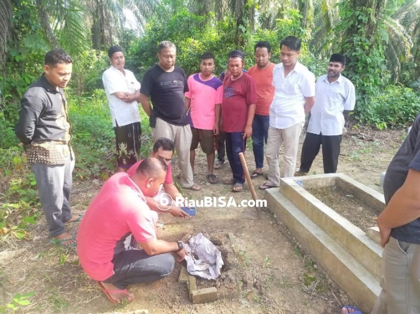 Viral! Kuburan Dibongkar, 3 Tali Pocong Bayi Raib di Tandun Rokan Hulu Riau