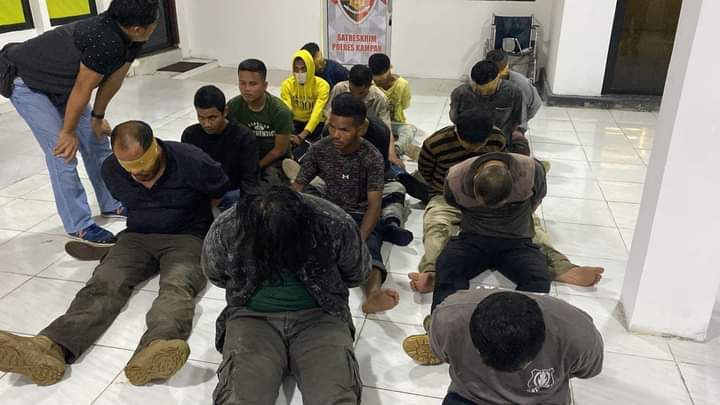 Polisi Amankan 17 Orang Kisruh Dualisme Kepengurusan Koperasi di Kampar