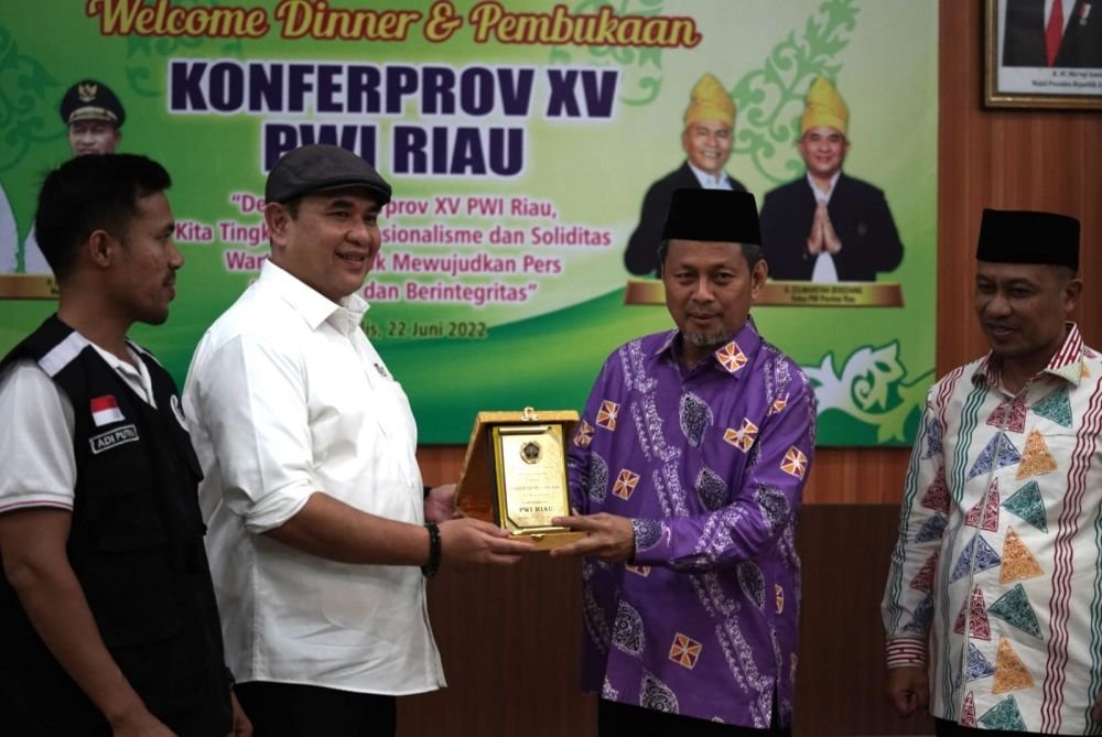 Konferprov XV PWI Riau Pesta Demokrasi Wartawan