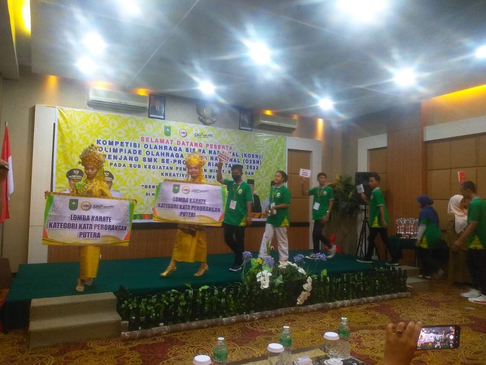 44 Siswa SMK se Riau Berlomba di ajang KOSN dan O2SN Tingkat Provinsi