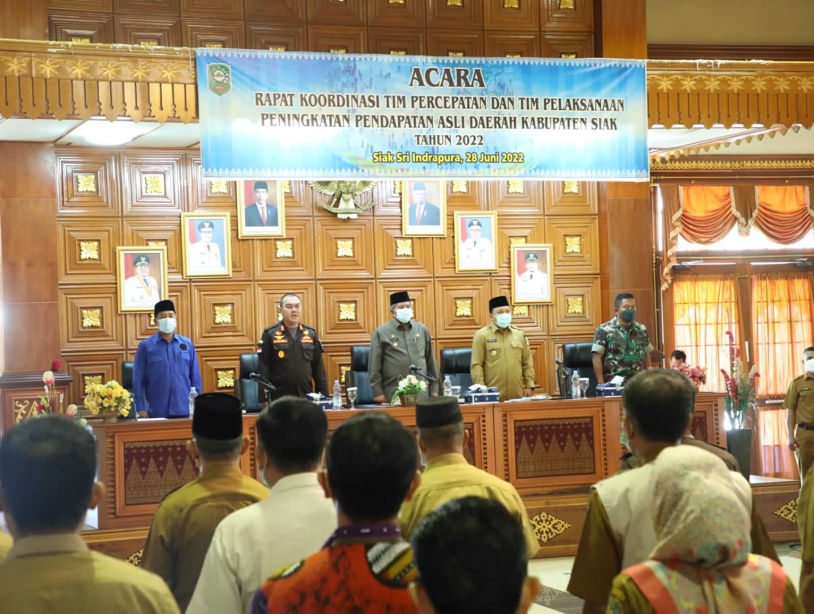 Buka Rakornis Bupati Alfedri Bahas Strategi Peningkatan Pendapatan Asli Daerah