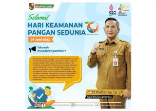 Hari Pangan Sedunia, Begini Peran Pengawasan Disketapang Pekanbaru