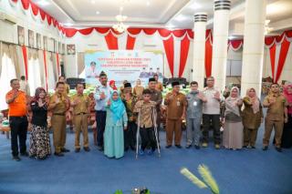 Verifikasi Lapangan Hybrid, Pemda Kampar Komitmen sebagai Kabupaten Layak Anak