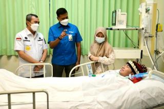BPJS Ketenagakerjaan Biayai Perawatan Prantino Tanpa Batas Biaya