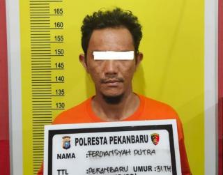 Cemburu Istrinya Dilirik, Suami di Pekanbaru Tikam Pejalan Kaki