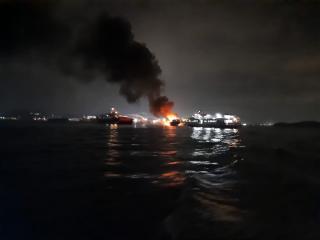 Kapal Dumai Line 5 Meledak di Sekupang Batam, 1 Orang Meninggal Dunia