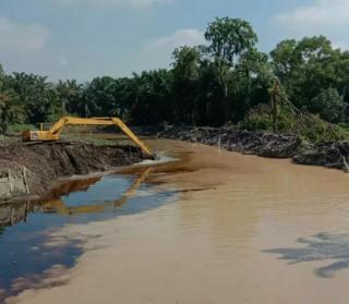 Normalisasi Berhasil, Sungai Batak dan Parit Indah Tidak Meluap Lagi