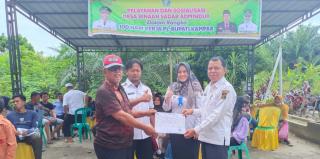 Disdukcapil Kampar Sosialisasi Sadar Adminduk di Masyarakat Kampar Utara