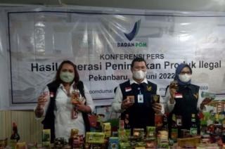 BBPOM Pekanbaru Temukan 74.968 Obat Tradisional Ilegal