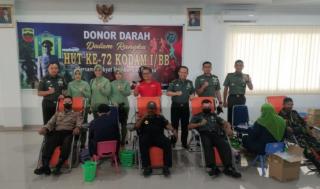 Danrem 031/WB: Donor Darah Tingkatkan Arti Persaudaraan