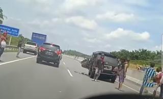 Brak! Dua Orang Meninggal Dalam Lakalantas di Tol Pekanbaru Dumai
