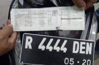 Ini Tarif Resmi Beli Pelat Nomor Cantik