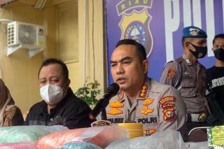 Polresta Pekanbaru Tangkap Anggota Geng Motor yang Lakukan Pengeroyokan